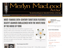 Tablet Screenshot of merlyn-macleod.com